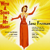 Jane Froman 'I'll Walk Alone (from With A Song In My Heart)' Lead Sheet / Fake Book