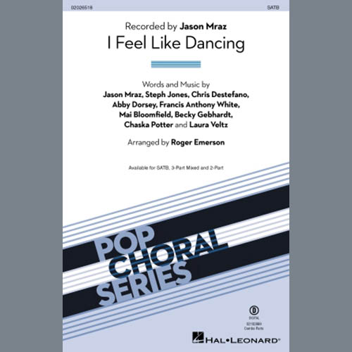 Easily Download Jason Mraz Printable PDF piano music notes, guitar tabs for  SATB Choir. Transpose or transcribe this score in no time - Learn how to play song progression.