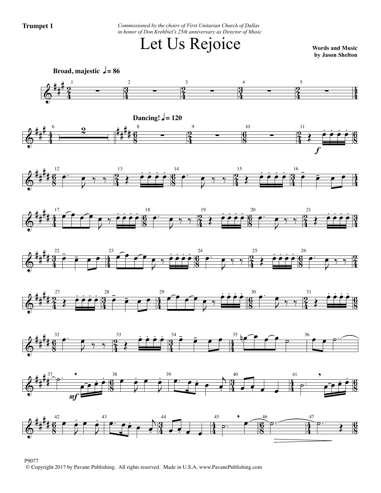 Jason Shelton To This Day - Bb Trumpet 1 sheet music notes and chords arranged for Choir Instrumental Pak