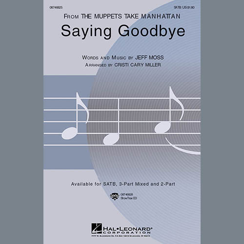 Easily Download Jeff Moss Printable PDF piano music notes, guitar tabs for  3-Part Mixed Choir. Transpose or transcribe this score in no time - Learn how to play song progression.