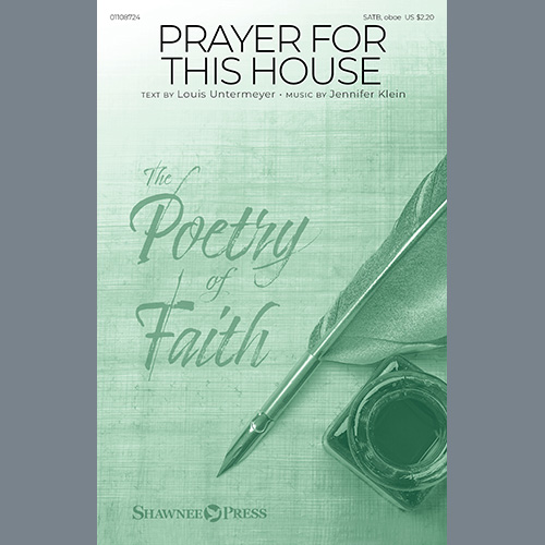 Easily Download Jennifer Klein Printable PDF piano music notes, guitar tabs for  SATB Choir. Transpose or transcribe this score in no time - Learn how to play song progression.