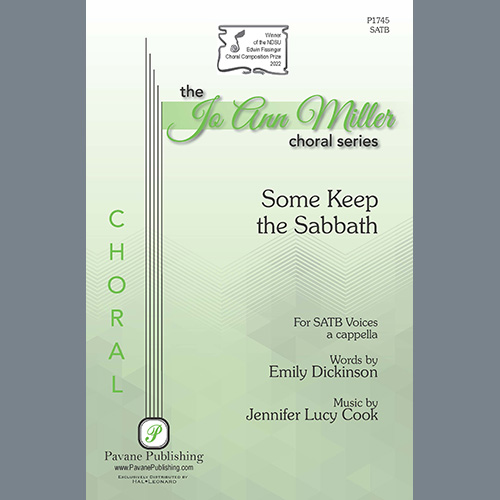 Easily Download Jennifer Lucy Cook Printable PDF piano music notes, guitar tabs for  SATB Choir. Transpose or transcribe this score in no time - Learn how to play song progression.