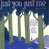Jesse Greer 'Just You, Just Me' Piano, Vocal & Guitar Chords (Right-Hand Melody)