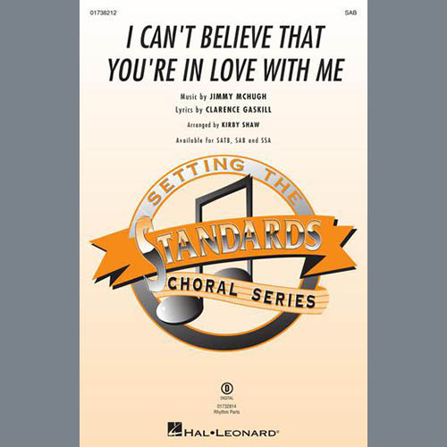 Easily Download Jimmy McHugh Printable PDF piano music notes, guitar tabs for  SSA Choir. Transpose or transcribe this score in no time - Learn how to play song progression.