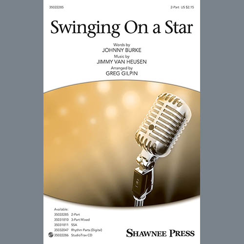 Easily Download Jimmy Van Heusen & Johnny Burke Printable PDF piano music notes, guitar tabs for  2-Part Choir. Transpose or transcribe this score in no time - Learn how to play song progression.