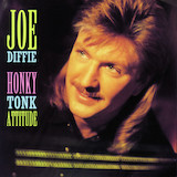 Joe Diffie 'Honky Tonk Attitude' Easy Guitar