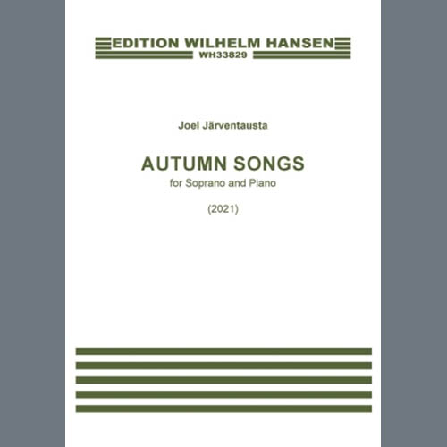 Easily Download Joel Järventausta Printable PDF piano music notes, guitar tabs for  Piano & Vocal. Transpose or transcribe this score in no time - Learn how to play song progression.
