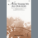 Johann Cruger 'Now Thank We All Our God (arr. Heather Sorenson)' SATB Choir
