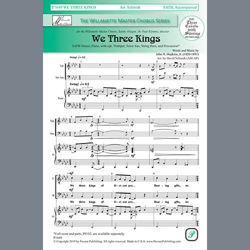 Easily Download John H. Hopkins, Jr. Printable PDF piano music notes, guitar tabs for  SATB Choir. Transpose or transcribe this score in no time - Learn how to play song progression.