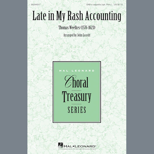 Easily Download John Leavitt Printable PDF piano music notes, guitar tabs for  SAB Choir. Transpose or transcribe this score in no time - Learn how to play song progression.