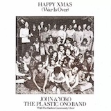 John Lennon & Yoko Ono 'Happy Xmas (War Is Over)' Accordion