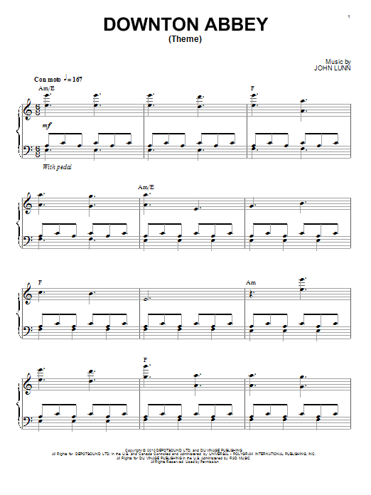 John Lunn Did I Make The Most Of Loving You sheet music notes and chords arranged for Piano Solo