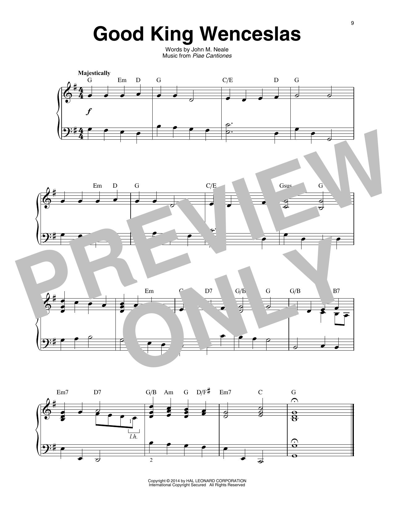 John M. Neale Good King Wenceslas (arr. Maeve Gilchrist) sheet music notes and chords arranged for Harp