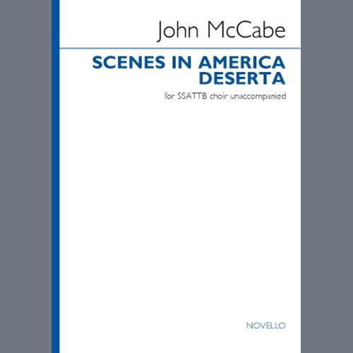Easily Download John McCabe Printable PDF piano music notes, guitar tabs for  Choir. Transpose or transcribe this score in no time - Learn how to play song progression.