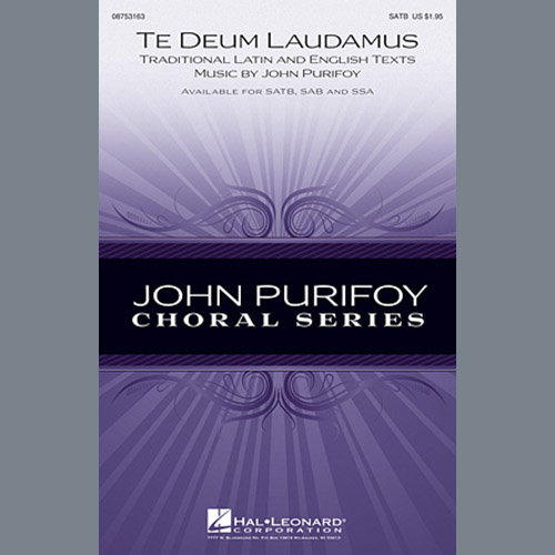 Easily Download John Purifoy Printable PDF piano music notes, guitar tabs for  SATB Choir. Transpose or transcribe this score in no time - Learn how to play song progression.