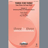 John Purifoy 'Three For Three - Three Songs For Three Parts - Volume 3' SSA Choir