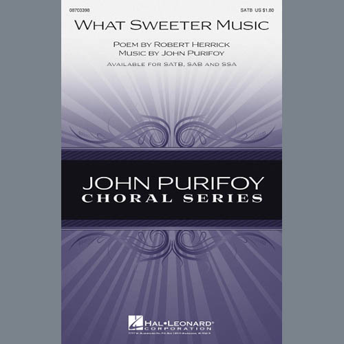 Easily Download John Purifoy Printable PDF piano music notes, guitar tabs for  SAB Choir. Transpose or transcribe this score in no time - Learn how to play song progression.