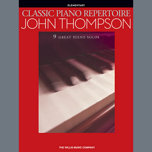 Easily Download John Thompson Printable PDF piano music notes, guitar tabs for  Educational Piano. Transpose or transcribe this score in no time - Learn how to play song progression.