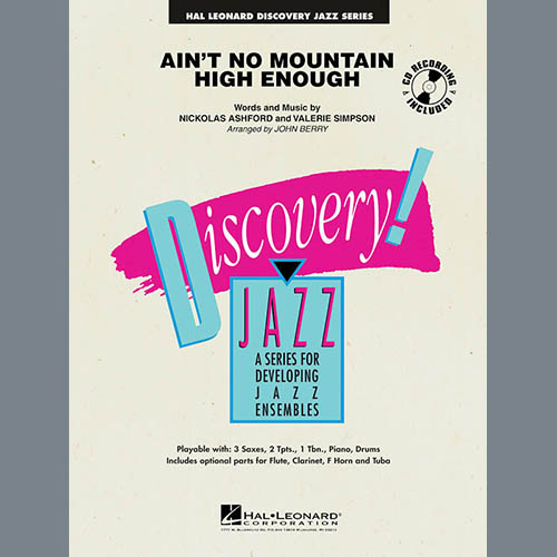 Download John Berry Ain't No Mountain High Enough - Alto Sax 1 Sheet Music and Printable PDF music notes