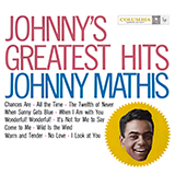 Johnny Mathis 'Wonderful! Wonderful!' Easy Lead Sheet / Fake Book