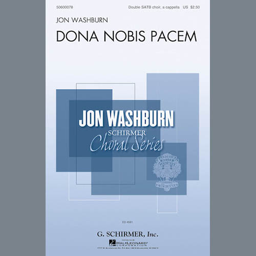 Easily Download Jon Washburn Printable PDF piano music notes, guitar tabs for SATB Choir. Transpose or transcribe this score in no time - Learn how to play song progression.