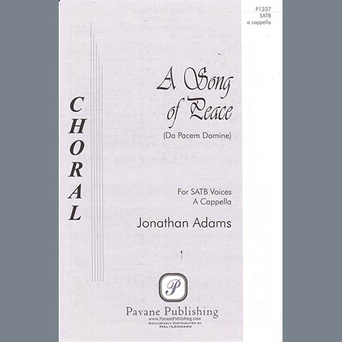 Easily Download Jonathan Adams Printable PDF piano music notes, guitar tabs for  SATB Choir. Transpose or transcribe this score in no time - Learn how to play song progression.