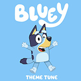 Jonathan Bush 'Bluey Theme Song' Easy Piano