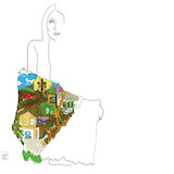 Joni Mitchell 'Morning Morgantown' Piano, Vocal & Guitar Chords (Right-Hand Melody)