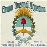 Jose Blas Parera 'Himno Nacional Argentino (Argentinian National Anthem)' Piano, Vocal & Guitar Chords