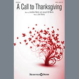Joseph M. Martin 'A Call To Thanksgiving' SATB Choir