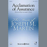 Joseph M. Martin 'Acclamation Of Assurance' SATB Choir