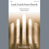 Joseph M. Martin 'Lord, Teach Your Church' SATB Choir