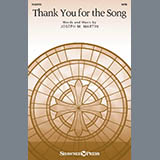 Joseph M. Martin 'Thank You For The Song' SATB Choir