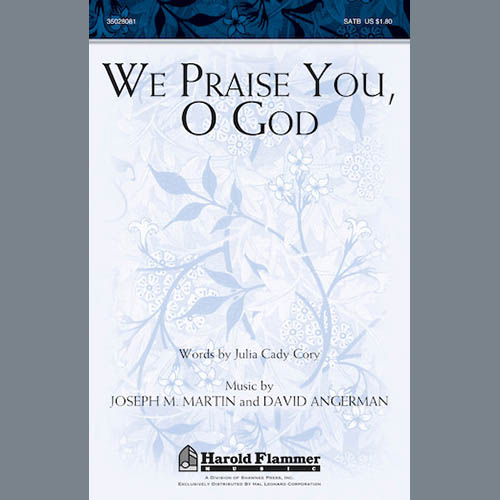 Easily Download Joseph M. Martin Printable PDF piano music notes, guitar tabs for  SATB Choir. Transpose or transcribe this score in no time - Learn how to play song progression.