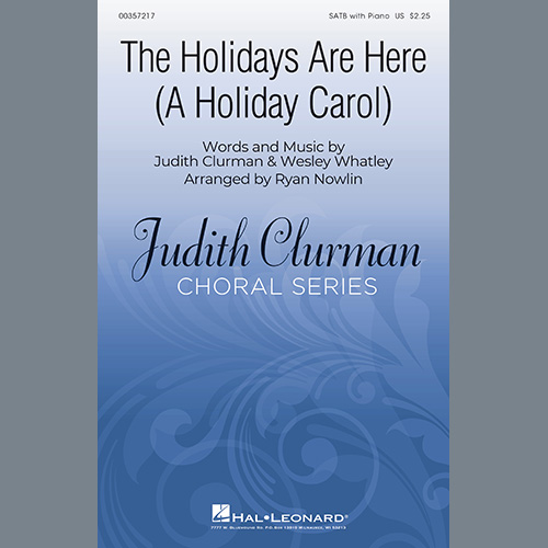 Easily Download Judith Clurman & Wesley Whatley Printable PDF piano music notes, guitar tabs for  SATB Choir. Transpose or transcribe this score in no time - Learn how to play song progression.