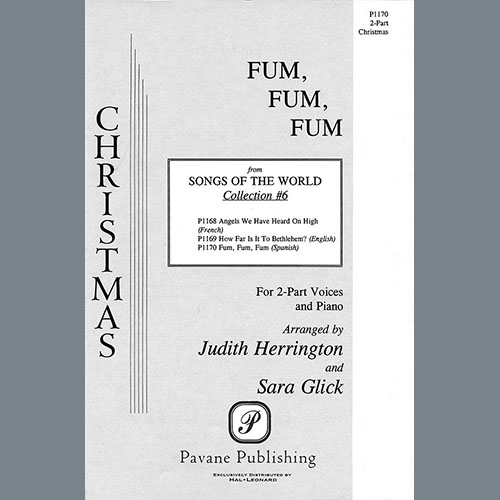 Easily Download Judith Herrington and Sara Glick Printable PDF piano music notes, guitar tabs for  2-Part Choir. Transpose or transcribe this score in no time - Learn how to play song progression.