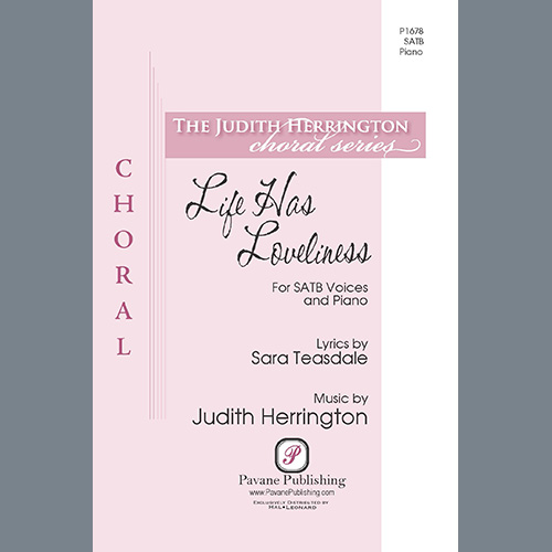 Easily Download Judith Herrington Printable PDF piano music notes, guitar tabs for  SATB Choir. Transpose or transcribe this score in no time - Learn how to play song progression.