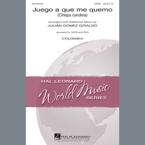Easily Download Julian Gomez Giraldo Printable PDF piano music notes, guitar tabs for  SATB Choir. Transpose or transcribe this score in no time - Learn how to play song progression.