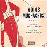 Julio Sanders 'Adios Muchachos' Lead Sheet / Fake Book