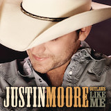 Justin Moore 'If Heaven Wasn't So Far Away' Piano, Vocal & Guitar Chords (Right-Hand Melody)