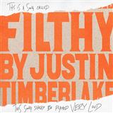 Justin Timberlake 'Filthy' Piano, Vocal & Guitar Chords (Right-Hand Melody)