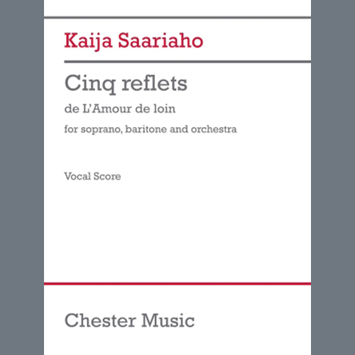 Easily Download Kaija Saariaho Printable PDF piano music notes, guitar tabs for  Vocal Solo. Transpose or transcribe this score in no time - Learn how to play song progression.