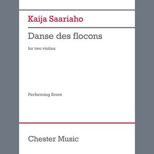 Easily Download Kaija Saariaho Printable PDF piano music notes, guitar tabs for  Violin Duet. Transpose or transcribe this score in no time - Learn how to play song progression.