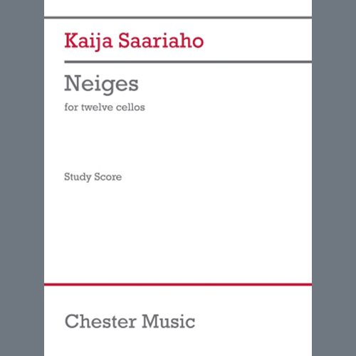 Easily Download Kaija Saariaho Printable PDF piano music notes, guitar tabs for  String Ensemble. Transpose or transcribe this score in no time - Learn how to play song progression.