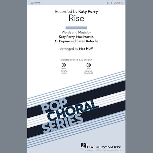 Easily Download Katy Perry Printable PDF piano music notes, guitar tabs for  SATB Choir. Transpose or transcribe this score in no time - Learn how to play song progression.
