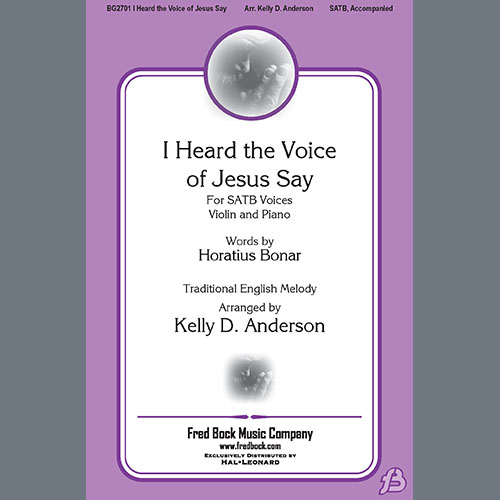 Easily Download Kelley Anderson Printable PDF piano music notes, guitar tabs for  SATB Choir. Transpose or transcribe this score in no time - Learn how to play song progression.