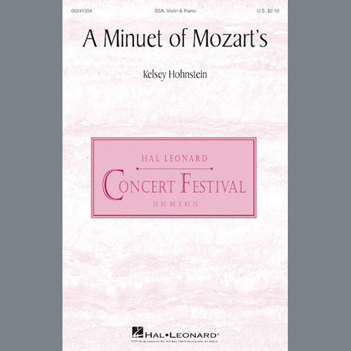Easily Download Kelsey Hohnstein Printable PDF piano music notes, guitar tabs for  SSA Choir. Transpose or transcribe this score in no time - Learn how to play song progression.