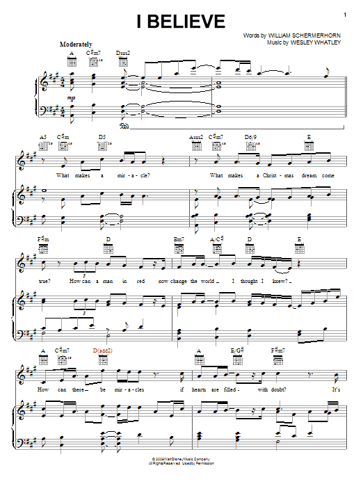 Kermit The Frog I Believe sheet music notes and chords arranged for Piano, Vocal & Guitar Chords (Right-Hand Melody)
