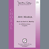 Kevin A. Memley 'Ave Maria' SATB Choir