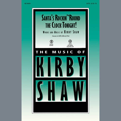 Easily Download Kirby Shaw Printable PDF piano music notes, guitar tabs for  SATB Choir. Transpose or transcribe this score in no time - Learn how to play song progression.